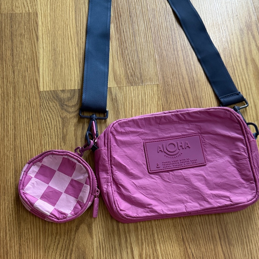 ALOHA Collection Pink Crossbody Bag